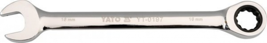 Kľúč očkoplochý račňový 18mm